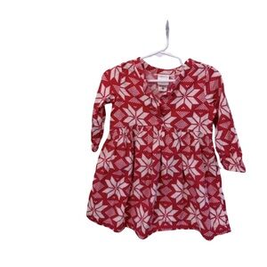 Hanna Anderson Nordic Snowflake Holiday Dress 2T